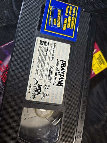 Phantasm III 3 Lord Of The Dead VHS 1993 (B30) - Picture 4 of 4