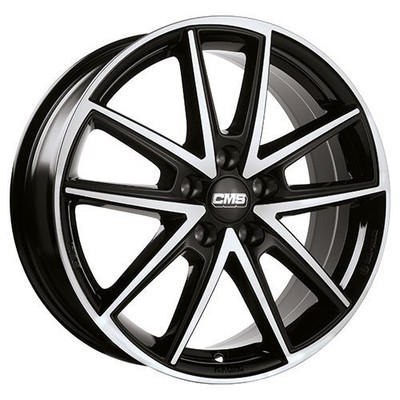1x CMS C30-DB diamond black 6.5Jx16 5x100 ET47