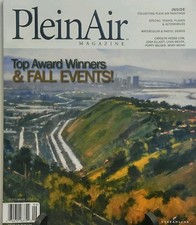Plein Air Magazine September 2016 Top Award Winners Fall Event FREE SHIPPING sb
