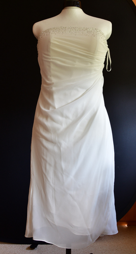 Partykleid mit Corsage mit passender Stola Niente 40 neuwertig Standesamt