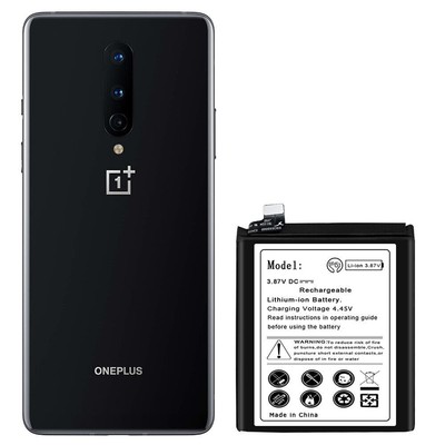 High Capacity 4400mAh Replacement BLP761 Battery for OnePlus 8 IN2017 SmartPhone
