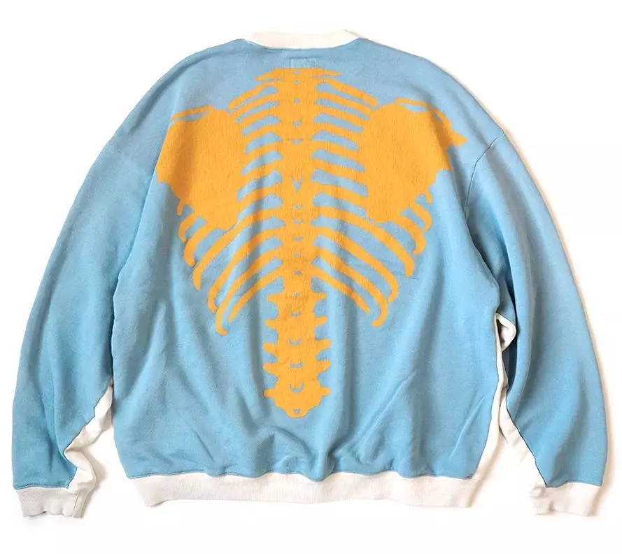 Kapital skeleton crewneck sale
