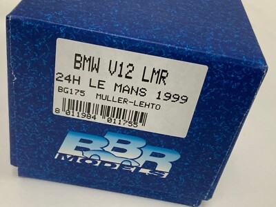 1/43 BBR BMW V12 LMR 1999 24 H of LeMans 