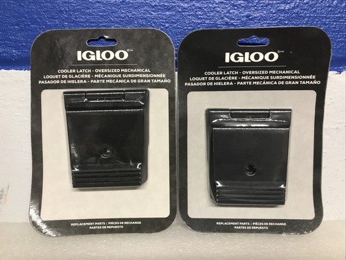 Kit Riparazione Frigo Portatile Igloo Kit Chiusure E Cerniere In Acciaio Inox Igloo Per Refrigeratori 50-165 Quart - Include 2 Chiusure, 3 Cerniere, Viti E Montanti Kit Riparazione Igloo 50-165 Quart