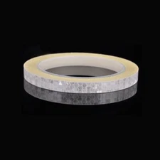 Reflective Safety Tape Self Adhesive pinstripe Sticker Strip Decal 26FT Roll 1CM