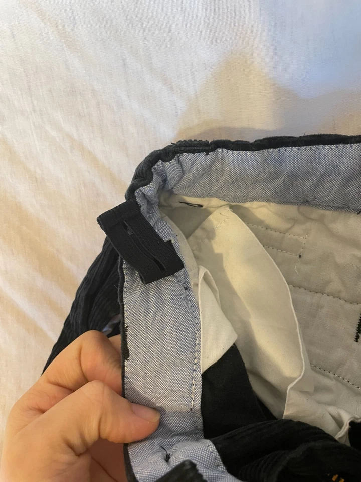 Boys Chaps Black corduroy Size 6 - Image 3 of 4