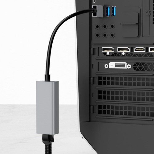 USB 3.0 Gigabit Ethernet LAN RJ45 1000Mbps Network Adapter For Windows PC Mac - Picture 6 of 10