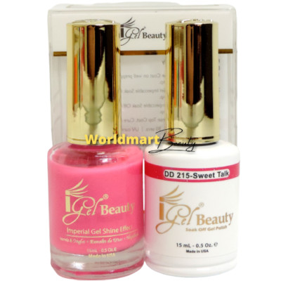 IGel Beauty Gel Nail Polish 0.5oz Gel DUO DD215- SWEET TALK