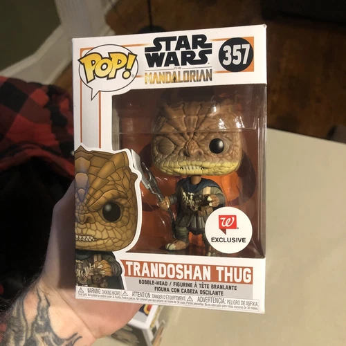 Funko POP! Star Wars The Mandalorian #357 Trandoshan Thug Walgreens Exclusive