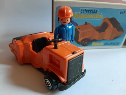 GUISVAL apisonadora Chiquival 1/64 Made in Spain roller in box coche caja car - Imagen 2 de 9