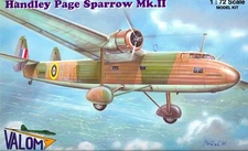 Valom Models 1/72 HANDLEY PAGE SPARROW Mk.II British Transport