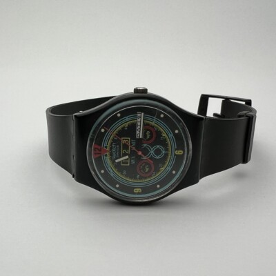 Swatch Watch - GB707 - NAVIGATOR 1987 Vintage Swatch  main image 3