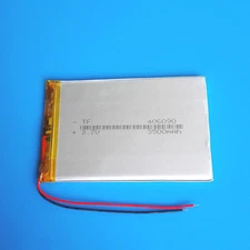 3.7V 3500mAh LiPo Polymer Battery For Tablet PC DVD Camera PAD Cell Phone 406090