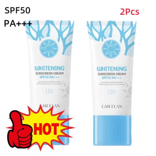 `1-5 confezioni di crema solare Niacinamide crema solare schiarente SPF50 UV ,,, - Imagen 18 de 20