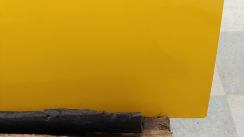 CHIPPED 2003-2006 Chevrolet SSR OEM Truck Bed Tonneau Cover Slingshot Yellow - Picture 4 of 11