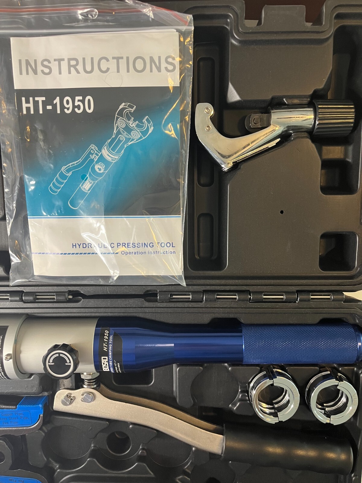 IBOSAD ‎GC1 Copper Tube Fittings Hydraulic Pipe Crimping Tool HT1950