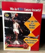 1992-93 Upper Deck McDonalds Michael Jordan 22x28 Display Rare