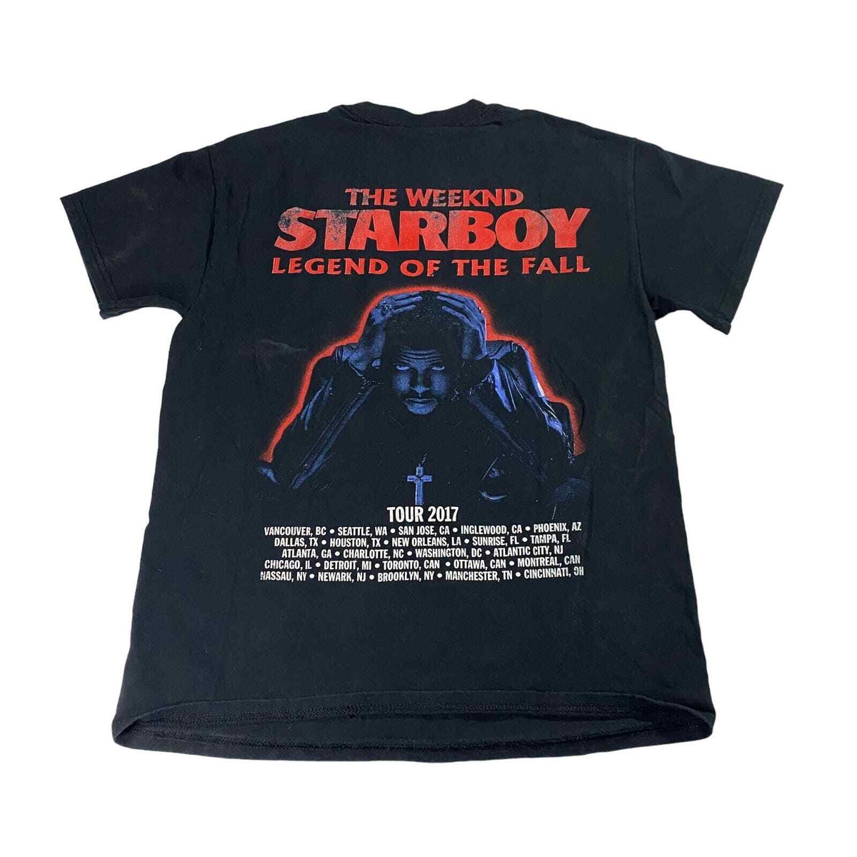 The Weeknd STARBOY T-shirt Sサイズ The Weeknd Starboy 2017 Tour T Shirt Small | eBay