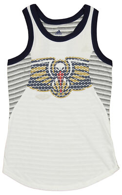 Adidas NBA Youth Girls (7-16) New Orleans Pelicans Court Tank Top