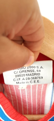 T-shirt maglietta vintage Atletico de madrid 1996 finale coppa marbella puma - Foto 8 di 10