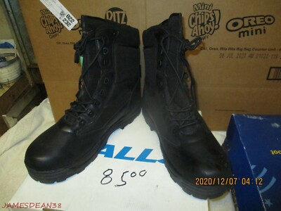 Galls Boots Mens Black 9.5 Wide Leather Tactical Duty Work Shoe Lace Up SP430 Galls Boots Mens Black 9.5 Wide Tactical Duty Work Shoe  main image 2