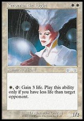 *MRM* FR/VF 4x Gardienne de la Lumiere / Keeper of the Light MTG EXO