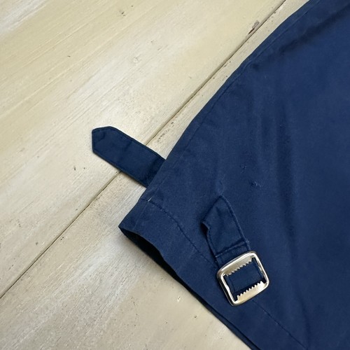 HI GEAR - Vtg 1980s Navy Blue Zip Up Dad Skate Golf Jacket, Mens LARGE - Picture 12 of 18