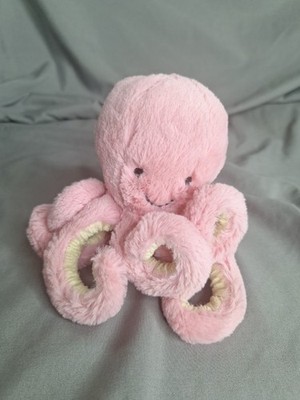 Jellycat London Small 8 Inch Odell Octopus Plush Stuffy Stuffed Animal Blush