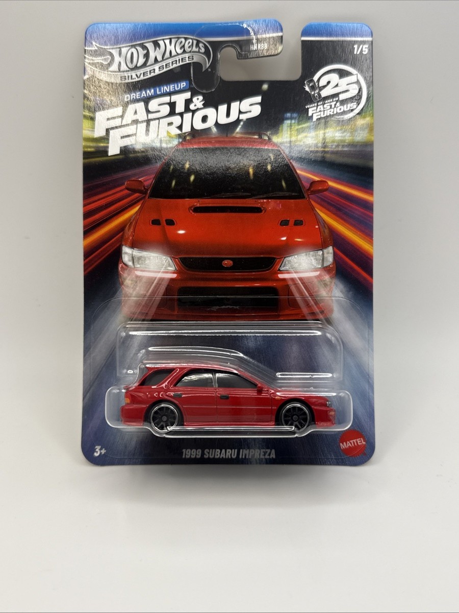 2026 Hot Wheels Silver Series Fast &Furious Dream Lineup 1999