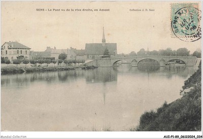 AUIP1-0018-89 - SENSE - the bridge seen from the right bank - upstream