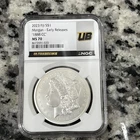 2023 FIJI Morgan 999 Silver Dollars 1888 CC Early Release Ultra Breaks NGC MS70