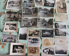 lot de 25 ancienne photos  voiture  auto divert