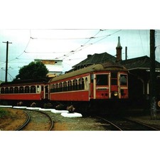 Postcard Electric Railroad Car 1911 Kuhlman Car No 1307 Vancouver Canada Chrome