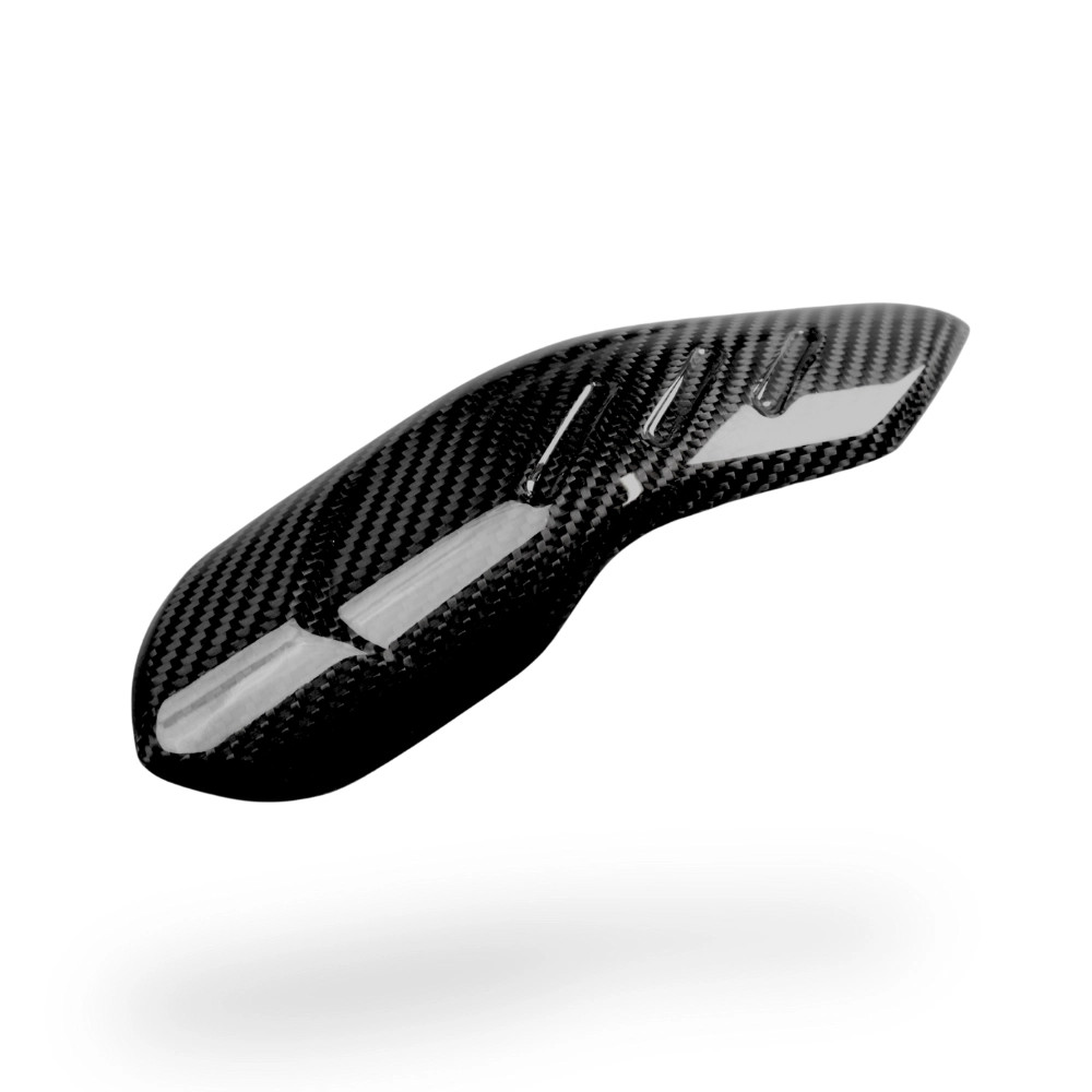 Pare chaleur en carbone 2024 pour Ducati 698 protection thermique renforcée brillant
