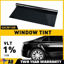 Window Tint Roll 1% Film VLT Home Car X 50cm 3m House Tinting tools DIY New