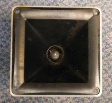 Hartke 2200 1" Titanium Compression Driver mounted on a 4.5" x 4.5" Horn