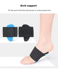 PAIR FOOT ARCH SUPPORT FLAT FEET FALLEN ARCH PLANTAR FASCIITIS INSOLE HEEL PAIN