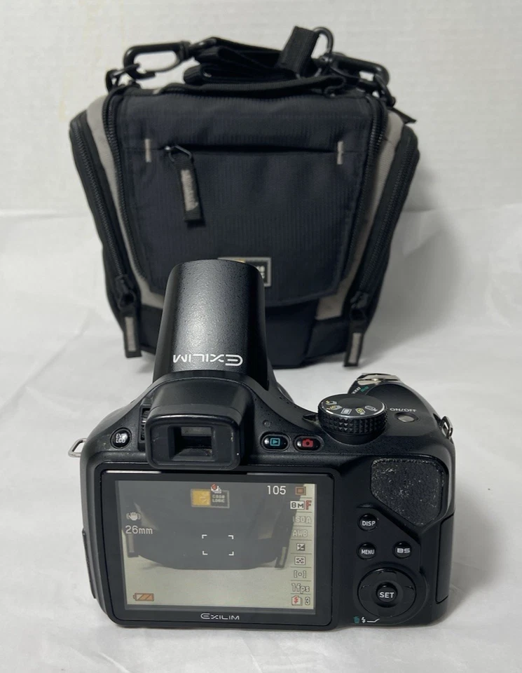 CASIO Digital Camera HIGH SPEED EXILIM EX-FH20 9.1 MP Optical 20x Zoom + 2 Cards - Image 2 of 4