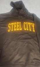 Pittsburgh Steelers Custom-Style Lightweight Hoodie Size XL