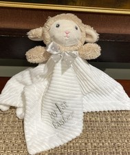 Lamb My First Easter White Baby Security Blanket 17  