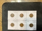 United States 1910-1916 Lincoln Cent VG/F/VF/XF (Early Dates) 6 Coin Lot.  10815