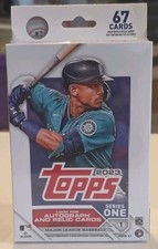 2023 Topps Series 1 ⚾️ Hanger Box 67 Cards Factory Sealed 