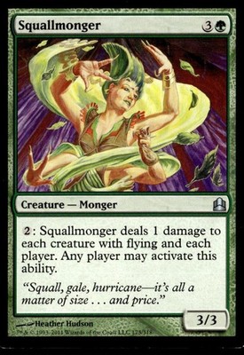 2011 Commander 2011 Squallmonger Commander/Uncommon #173