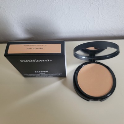 Bareminerals Barepro 16Hr Skin Perfecting Powder Foundation Vegan Light 20 Warm