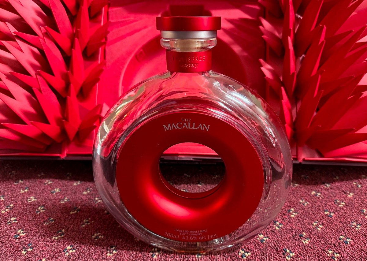 Macallan TIME SPACE Mastery 200th Anniversary, Empty Bottle + Box