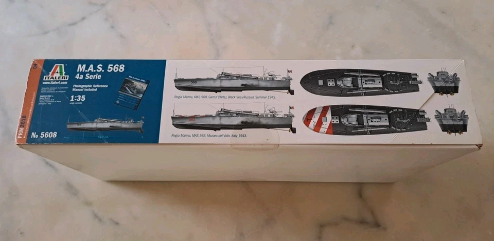 Italeri IT5608 M.A.S.568 4^ SERIE KIT 1:35 Modellino - Immagine 2 di 4