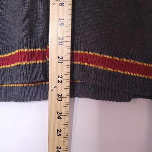 Harry Potter Cardigan Kids XL Gray Gryffindor - Picture 8 of 13