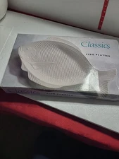 Cabilock Fish Shaped Plate Fish Dish Creative Ceramic Serving Platter