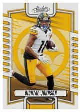 2023 PANINI ABSOLUTE #83 DIONTAE JOHNSON PITTSBURGH STEELERS FOOTBALL