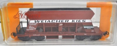 Vintage LILIPUT 246 50 SBB (SWISS)- 4-axle Hopper ''WEIACHER KIES'' -(NEW w/BOX)